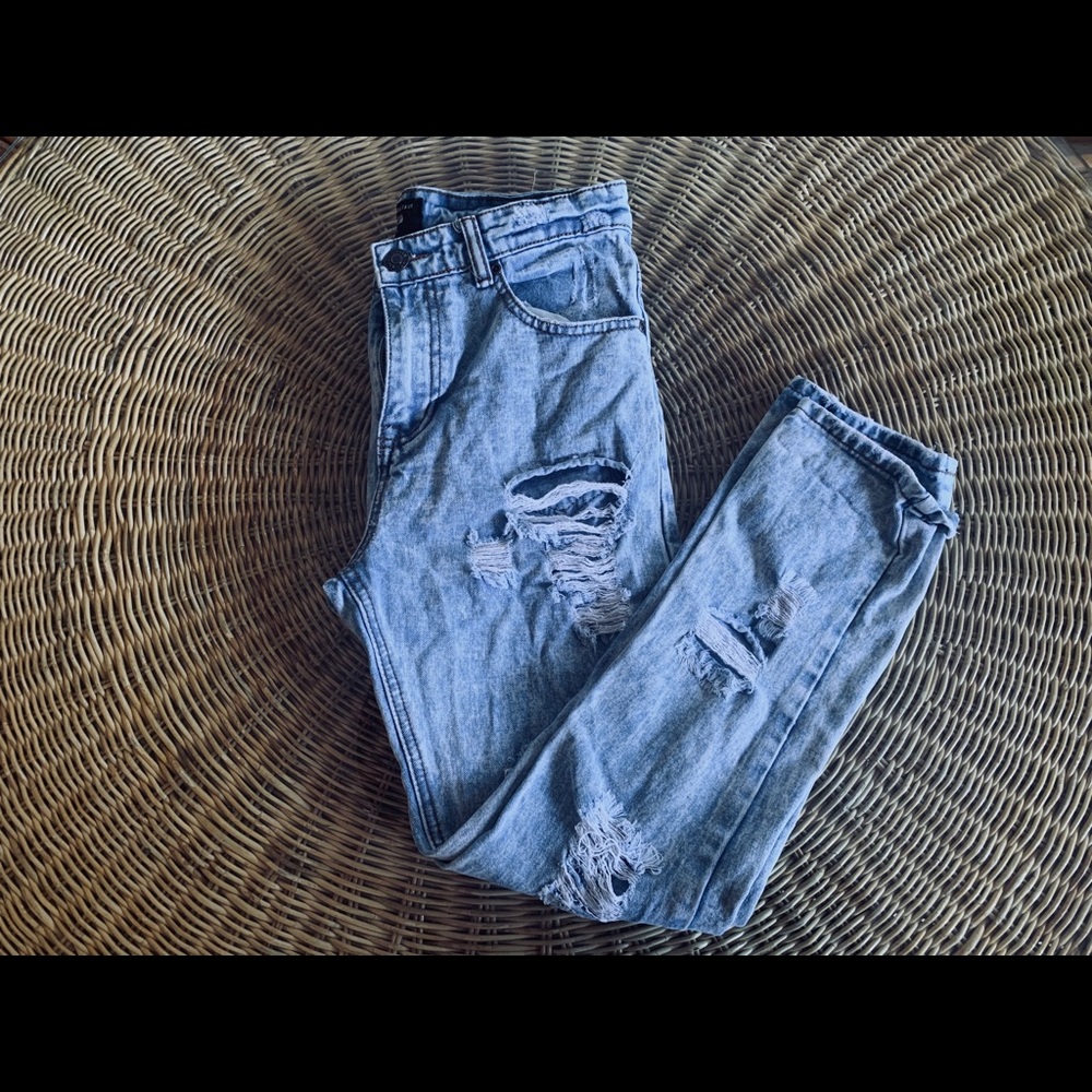 🏷High waisted mom fit jeans